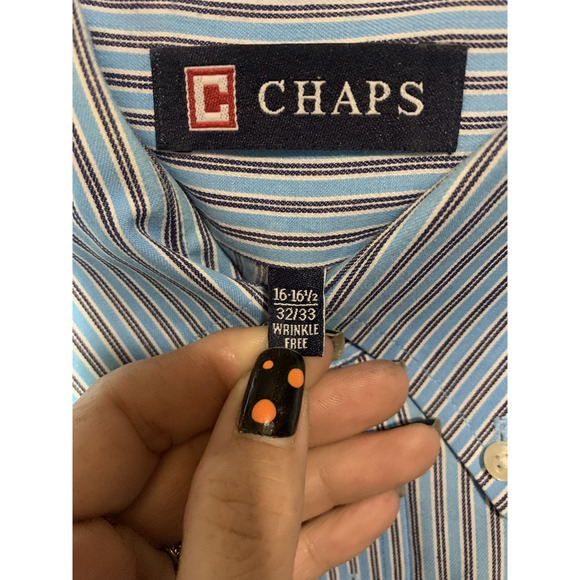 PREPPY CASUAL Mens shirts LOT Chaps/Nautica size M - Picture 4 of 6